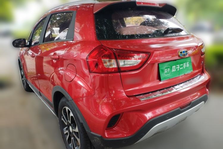 Used Geely Auto Vision X3 2017 1.5L Automatic Elite Model Rear Left 45 Deg