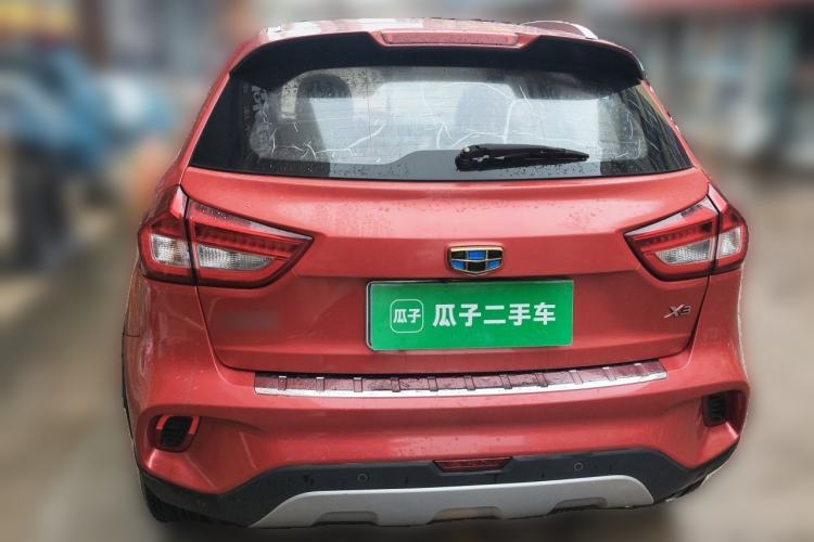 Used Geely Auto Vision X3 2017 1.5L Manual Luxury Model Rear