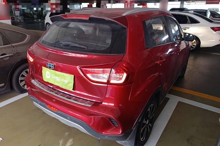 Used Geely Auto Vision X3 2017 1.5L Automatic Luxury Model Rear Right 45 Deg
