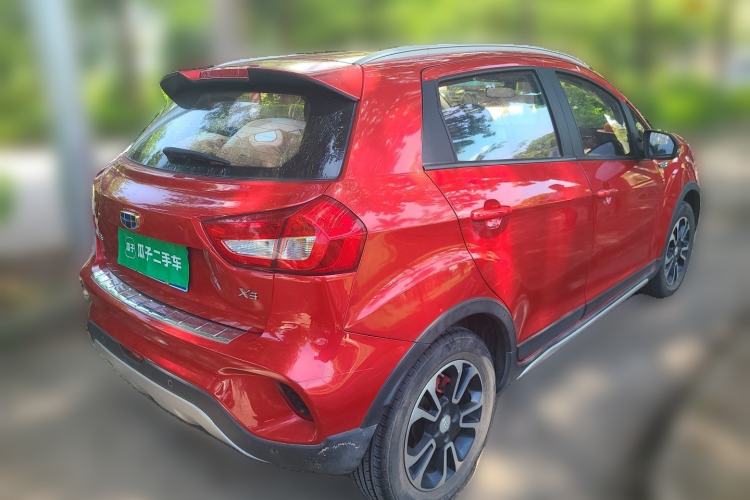 Used Geely Auto Vision X3 2017 1.5L Automatic Luxury Model Rear Right 45 Deg