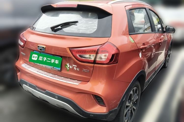 Used Geely Auto Vision X3 2017 1.5L Automatic Luxury Model Rear Right 45 Deg