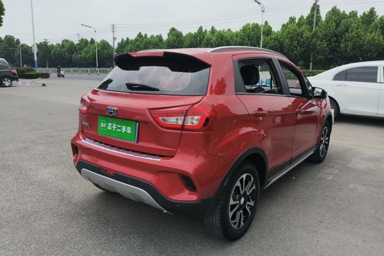 Used Geely Auto Vision X3 2017 1.5L Automatic Elite Model Rear Right 45 Deg