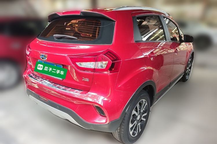 Used Geely Auto Vision X3 2017 1.5L Automatic Elite Model Rear Right 45 Deg