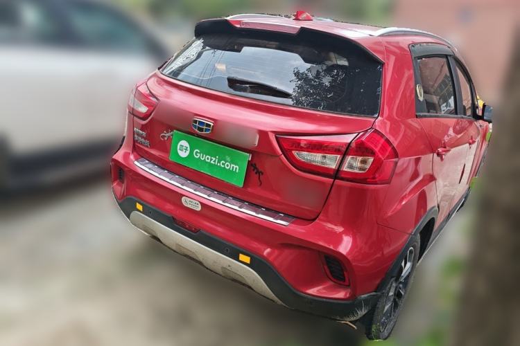 Used Geely Auto Vision X3 2017 1.5L Automatic Elite Model Rear Right 45 Deg