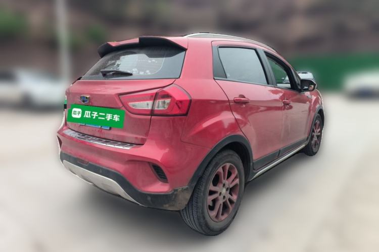 Used Geely Auto Vision X3 2017 1.5L Automatic Luxury Model Rear Right 45 Deg