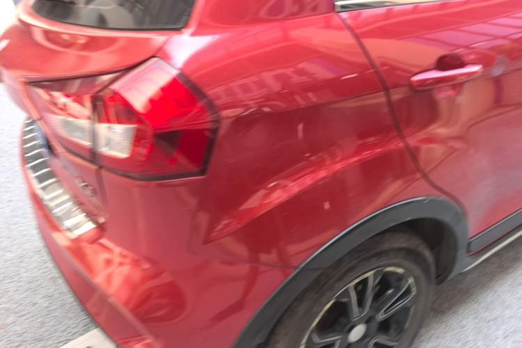 Used Geely Auto Vision X3 2017 1.5L Automatic Elite Model Rear Right 45 Deg