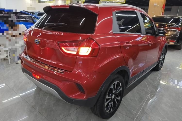 Used Geely Auto Vision X3 2017 1.5L Automatic Luxury Model Rear Right 45 Deg
