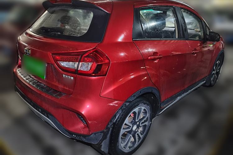 Used Geely Auto Vision X3 2017 1.5L Automatic Luxury Model Rear Right 45 Deg