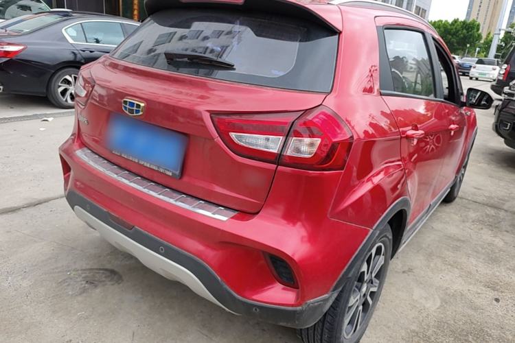Used Geely Auto Vision X3 2017 1.5L Automatic Luxury Model Rear Right 45 Deg