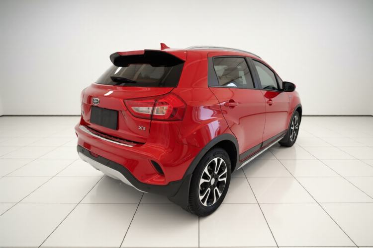 Used Geely Auto Vision X3 2017 1.5L Automatic Luxury Model Rear Right 45 Deg