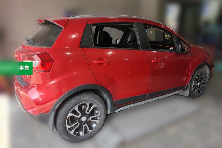 Used Geely Auto Vision X3 2017 1.5L Manual Elite Model Rear Right 45 Deg