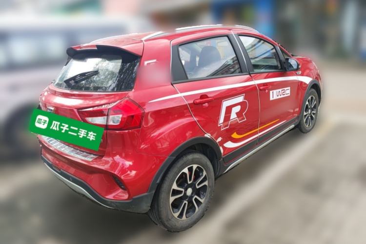 Used Geely Auto Vision X3 2017 1.5L Automatic Luxury Model Rear Right 45 Deg