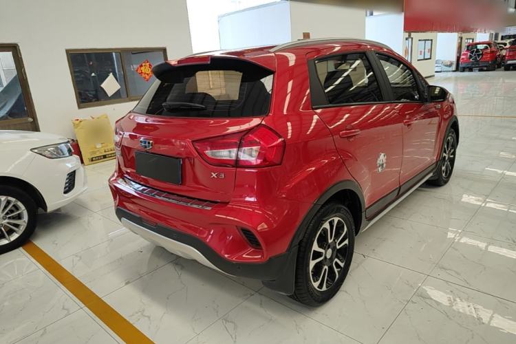 Used Geely Auto Vision X3 2017 1.5L Automatic Elite Model Rear Right 45 Deg