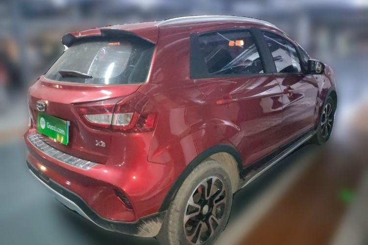 Used Geely Auto Vision X3 2017 1.5L Automatic Luxury Model Rear Right 45 Deg