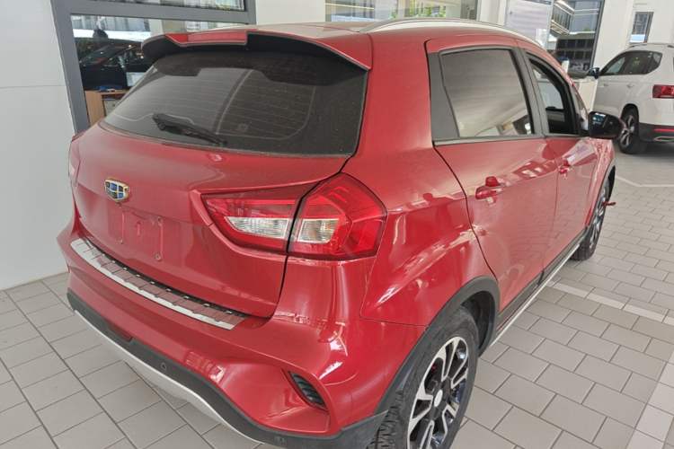 Used Geely Auto Vision X3 2017 1.5L Automatic Luxury Model Rear Right 45 Deg