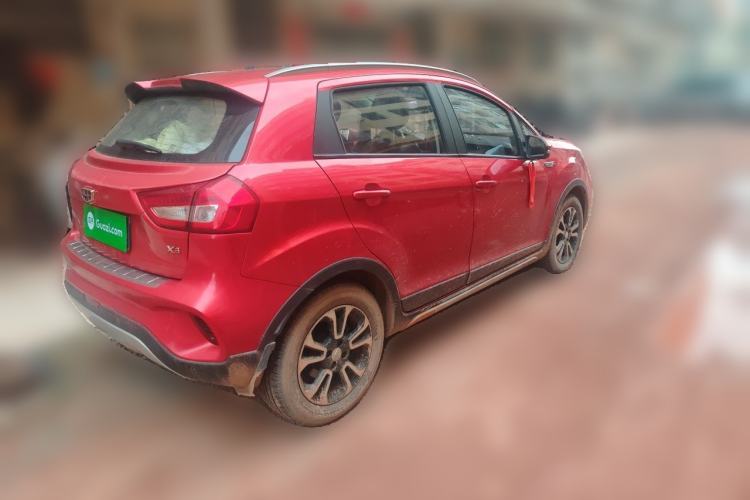 Used Geely Auto Vision X3 2017 1.5L Automatic Elite Model Rear Right 45 Deg