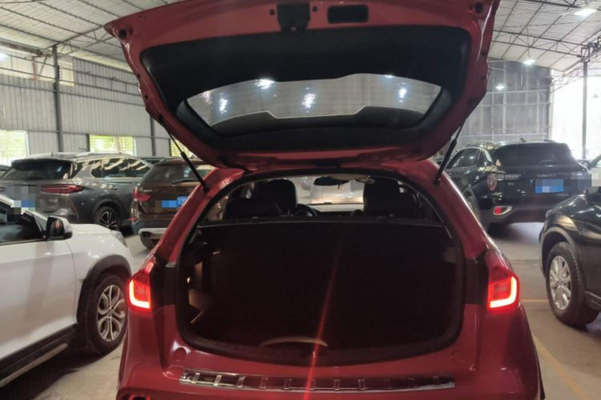 Used Geely Auto Vision X3 2017 1.5L Automatic Elite Model Trunk