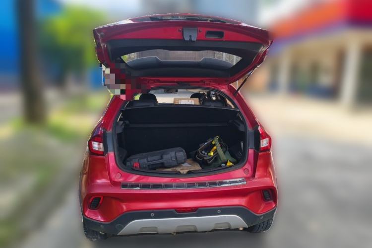Used Geely Auto Vision X3 2017 1.5L Automatic Elite Model Trunk