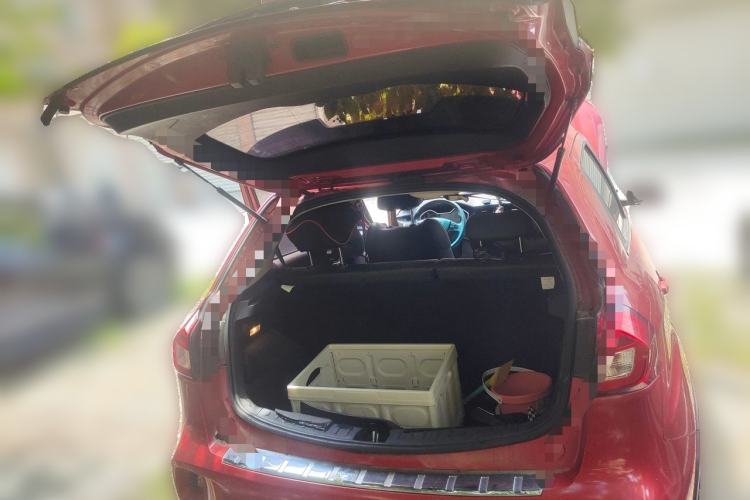 Used Geely Auto Vision X3 2017 1.5L Automatic Luxury Model Trunk