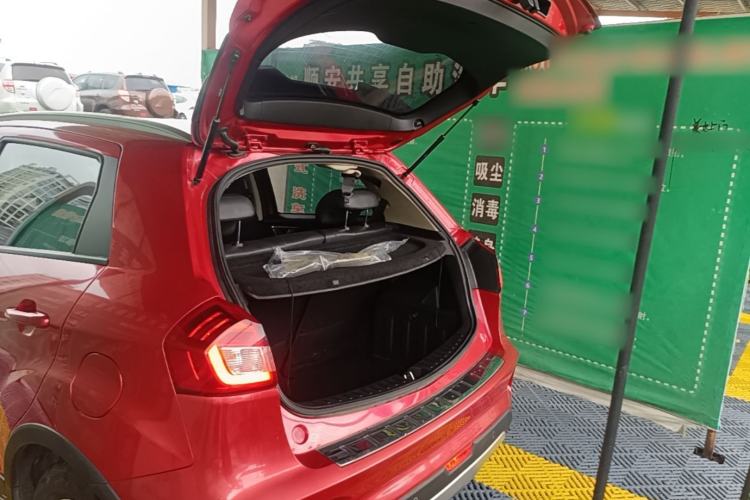 Used Geely Auto Vision X3 2017 1.5L Automatic Luxury Model Trunk