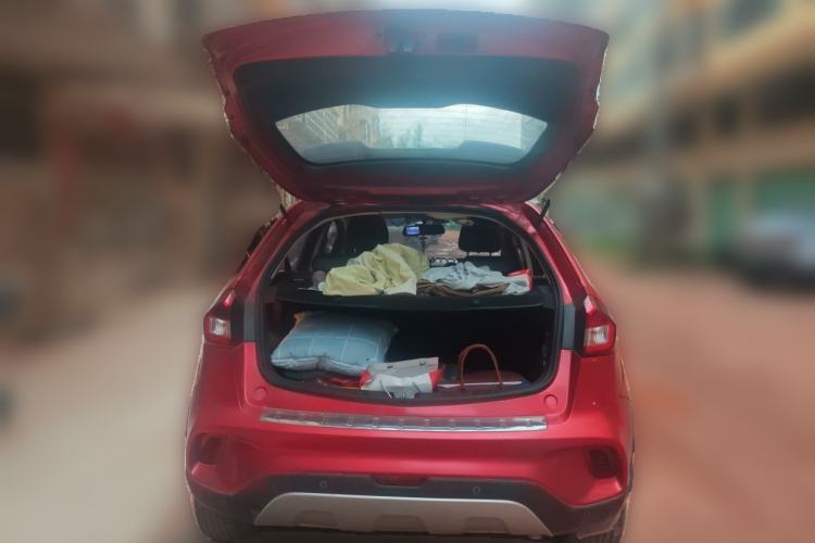 Used Geely Auto Vision X3 2017 1.5L Automatic Elite Model Trunk