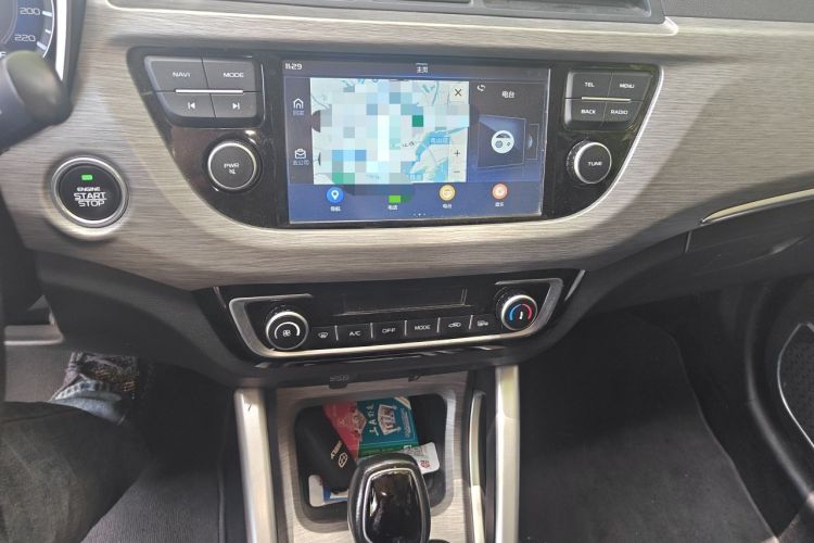 Used Geely Auto Vision X3 2017 1.5L Automatic Elite Model Audio And AC Panel