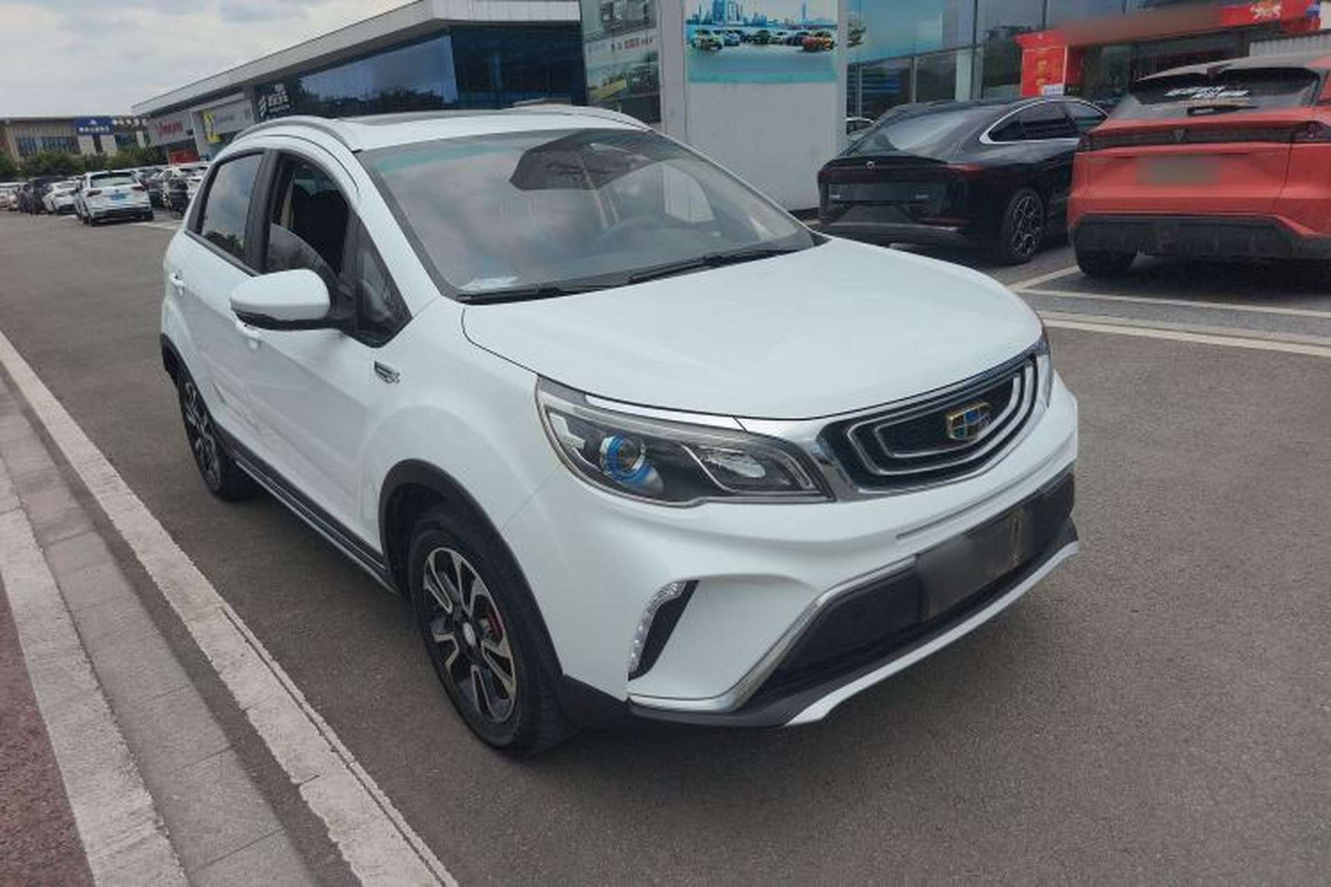 Used Geely Auto Vision X3 2017 1.5L Manual Luxury Model Front Right 45 Deg
