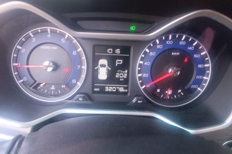 Used Geely Auto Vision X3 2017 1.5L Automatic Luxury Model Instrument Cluster