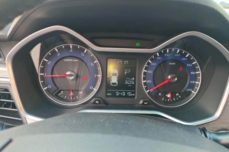 Used Geely Auto Vision X3 2017 1.5L Automatic Luxury Model Instrument Cluster