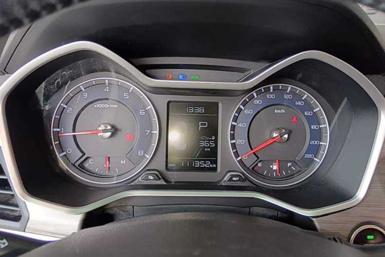 Used Geely Auto Vision X3 2017 1.5L Automatic Elite Model Instrument Cluster