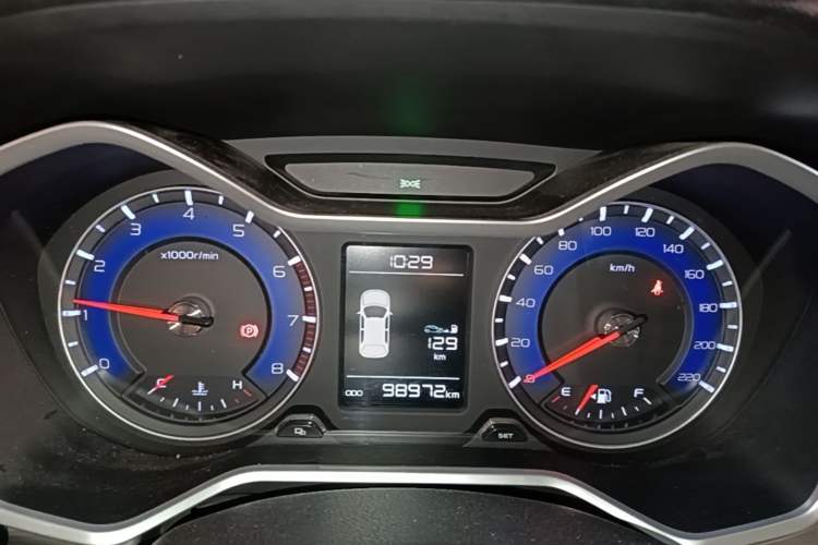 Used Geely Auto Vision X3 2017 1.5L Manual Luxury Model Instrument Cluster