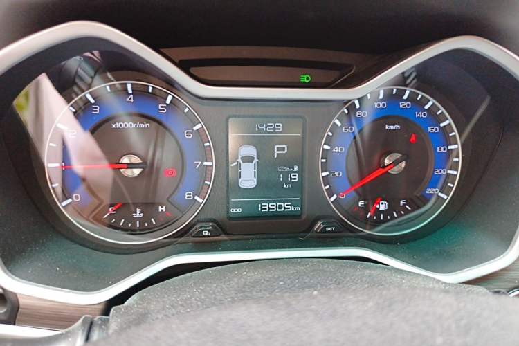 Used Geely Auto Vision X3 2017 1.5L Automatic Luxury Model Instrument Cluster