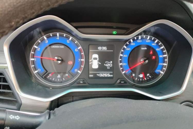 Used Geely Auto Vision X3 2017 1.5L Manual Elite Model Instrument Cluster