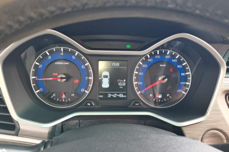 Used Geely Auto Vision X3 2017 1.5L Manual Elite Model Instrument Cluster