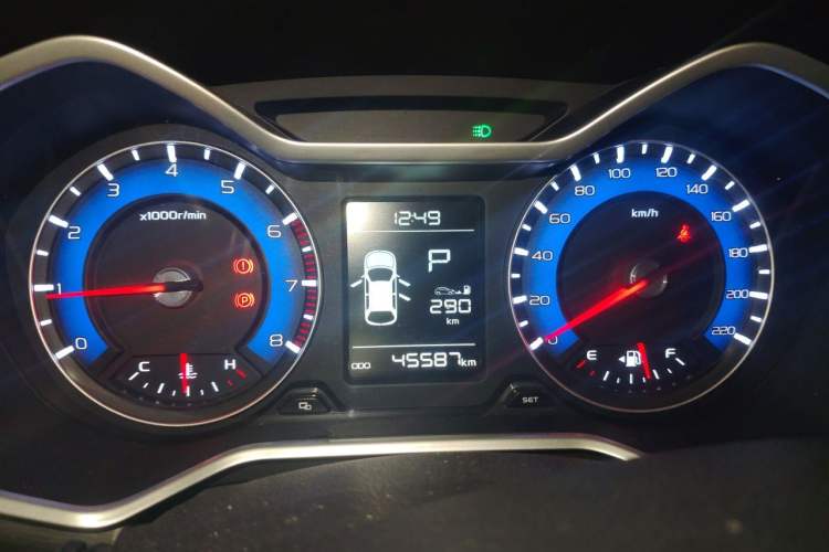 Used Geely Auto Vision X3 2017 1.5L Automatic Elite Model Instrument Cluster
