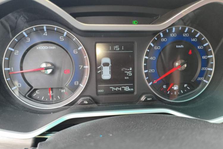 Used Geely Auto Vision X3 2017 1.5L Manual Luxury Model Instrument Cluster