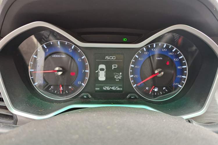 Used Geely Auto Vision X3 2017 1.5L Automatic Elite Model Instrument Cluster