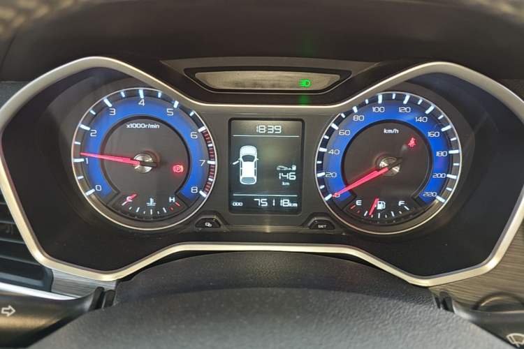 Used Geely Auto Vision X3 2017 1.5L Manual Luxury Model Instrument Cluster