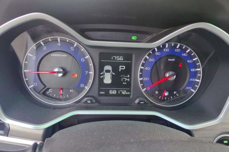 Used Geely Auto Vision X3 2017 1.5L Automatic Elite Model Instrument Cluster
