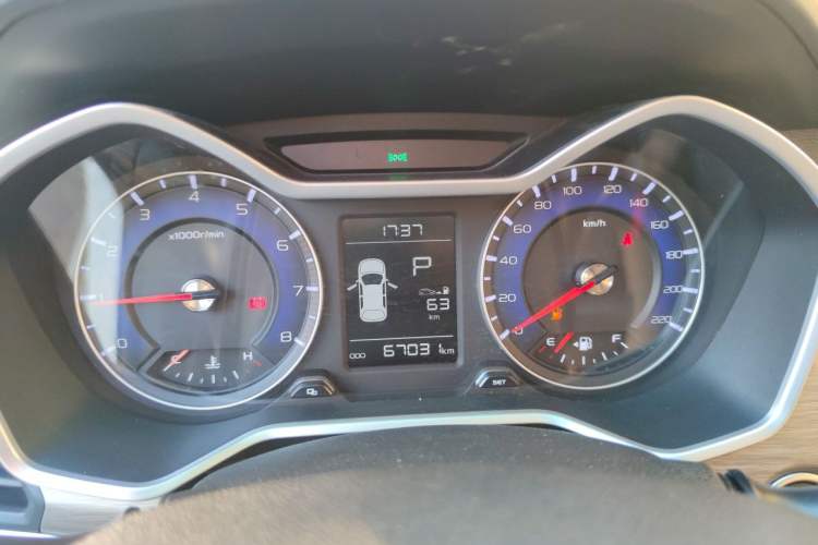 Used Geely Auto Vision X3 2017 1.5L Automatic Luxury Model Instrument Cluster