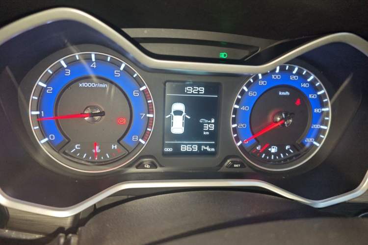 Used Geely Auto Vision X3 2017 1.5L Manual Elite Model Instrument Cluster