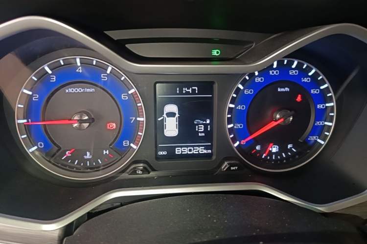 Used Geely Auto Vision X3 2017 1.5L Manual Luxury Model Instrument Cluster