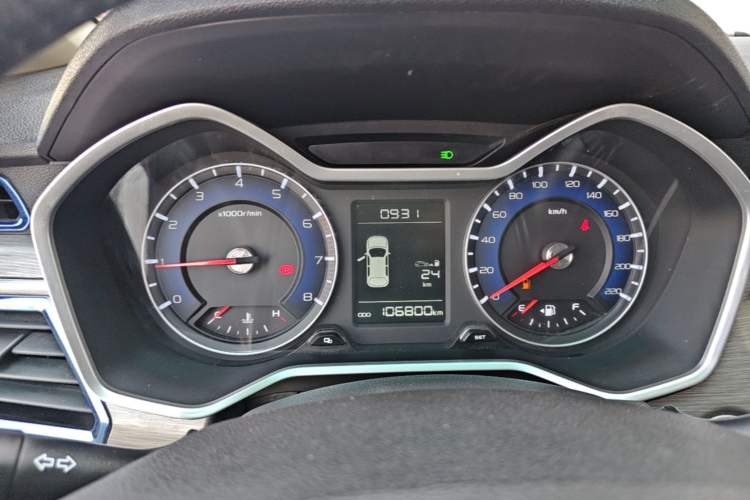 Used Geely Auto Vision X3 2017 1.5L Manual Luxury Model Instrument Cluster