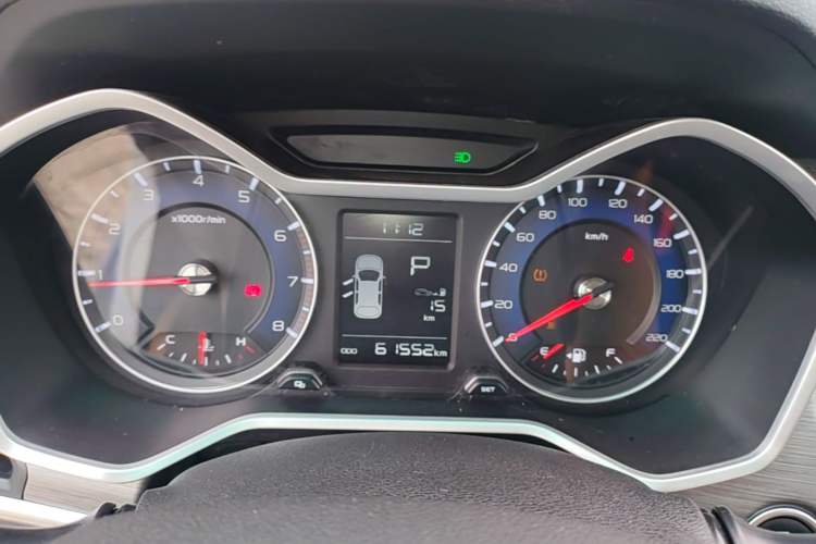 Used Geely Auto Vision X3 2017 1.5L Automatic Luxury Model Instrument Cluster