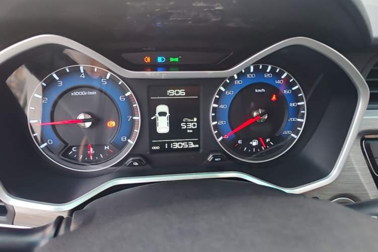 Used Geely Auto Vision X3 2017 1.5L Manual Elite Model Instrument Cluster