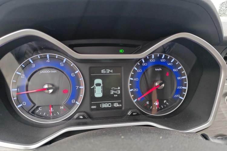 Used Geely Auto Vision X3 2017 1.5L Manual Luxury Model Instrument Cluster