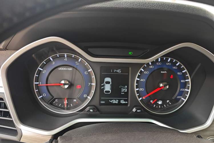Used Geely Auto Vision X3 2017 1.5L Manual Luxury Model Instrument Cluster