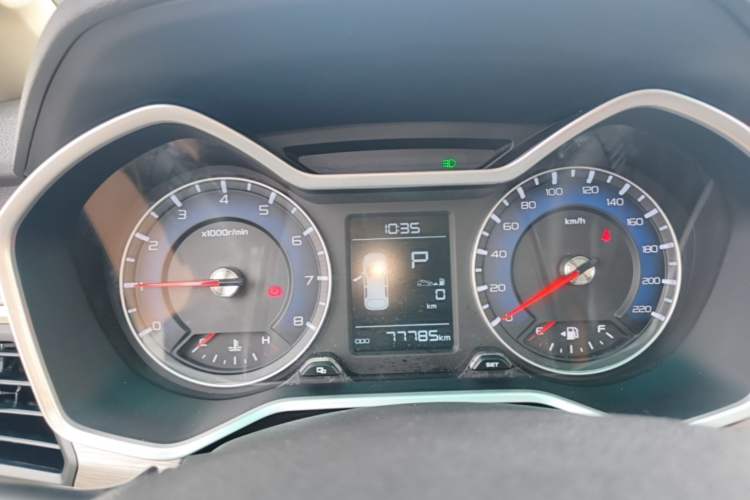 Used Geely Auto Vision X3 2017 1.5L Automatic Luxury Model Instrument Cluster