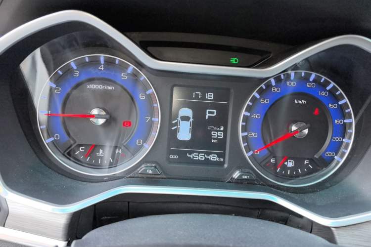 Used Geely Auto Vision X3 2017 1.5L Automatic Elite Model Instrument Cluster