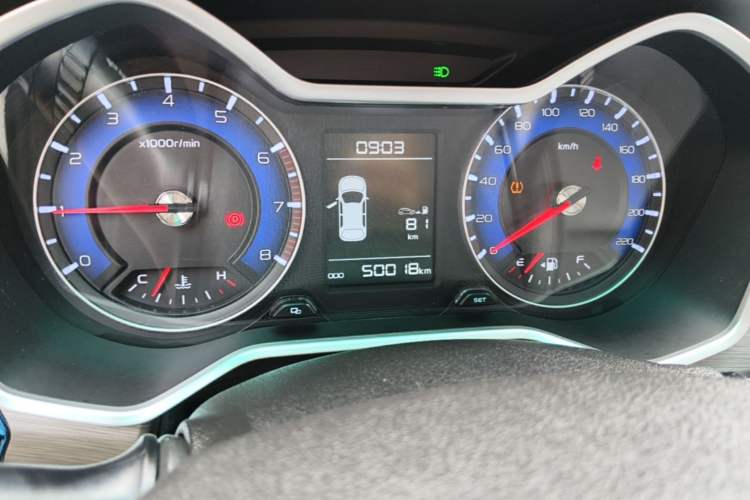 Used Geely Auto Vision X3 2017 1.5L Manual Luxury Model Instrument Cluster